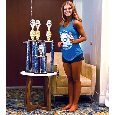 Imperial teen wins in first body-building competition